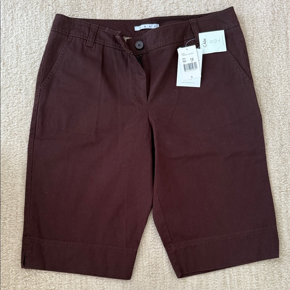 CAbi Women's Dark Brown Bermudas